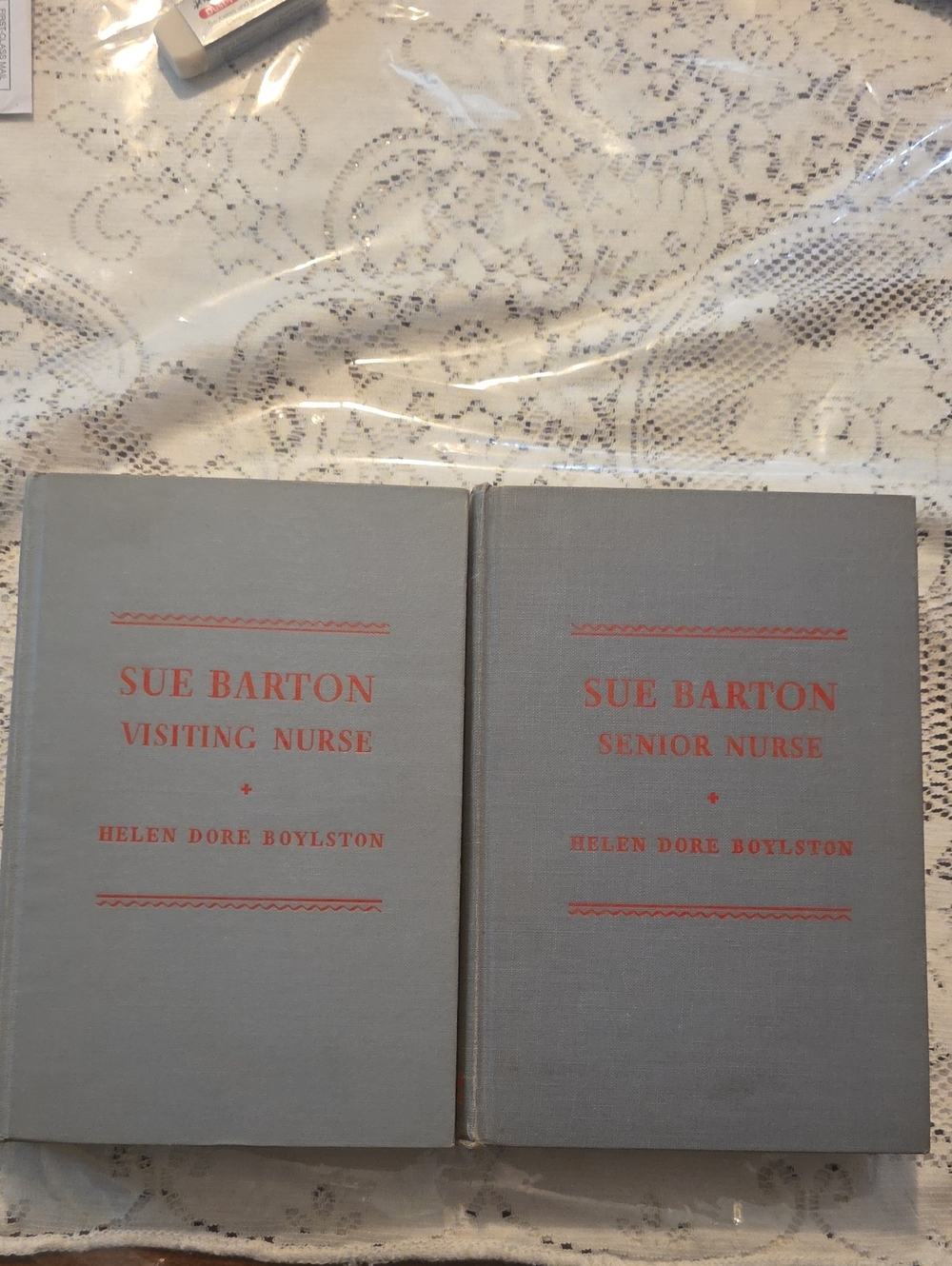 Vintage 2 Sue Burton Nurse Book Series , Senior Nurse , Visiting Nurse Hardcover